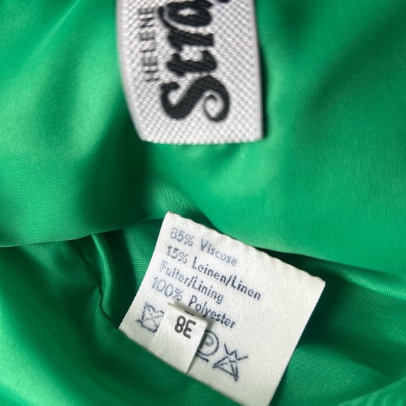 ☘️ Vintage Helene Straber Green Cropped Blazer ☘️ - Picture 8 of 8